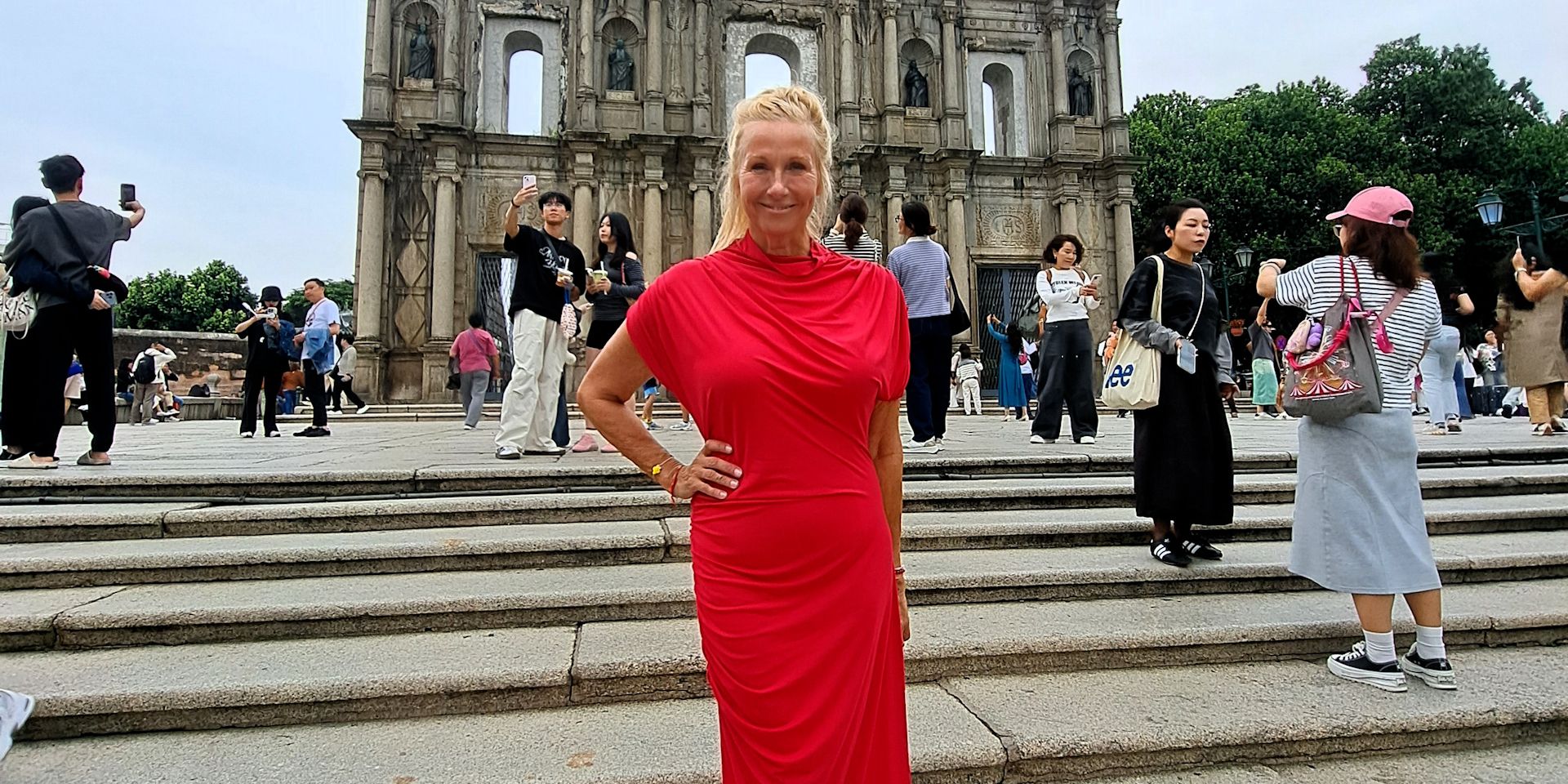 In Macau mit Andrea Kiewel