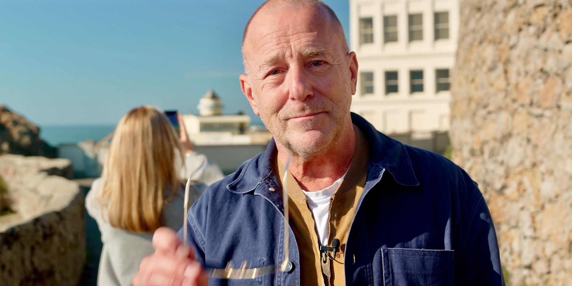 In San Francisco mit Heino Ferch