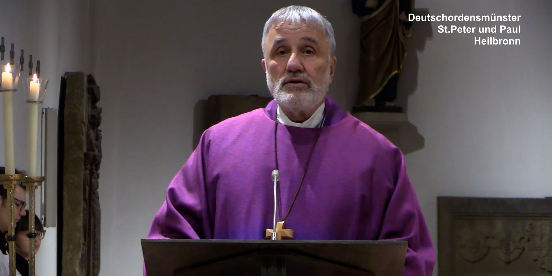 Kath. Gottesdienst - Fastenpredigt mit Weihbischof Thomas Maria Renz