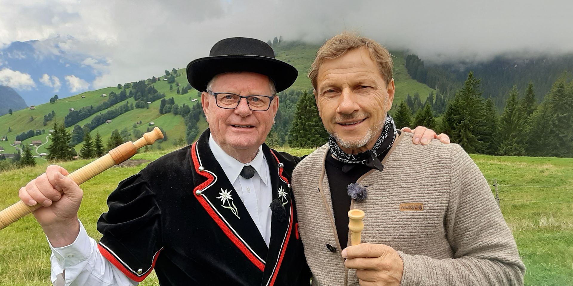 In der Schweiz (Interlaken) mit Richy Müller - Teil 1
