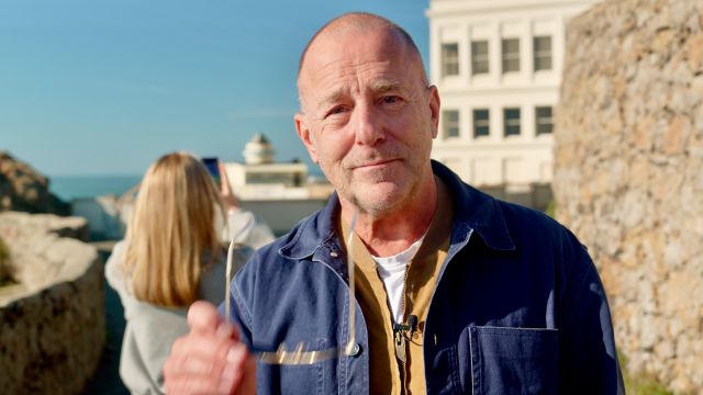 In San Francisco mit Heino Ferch