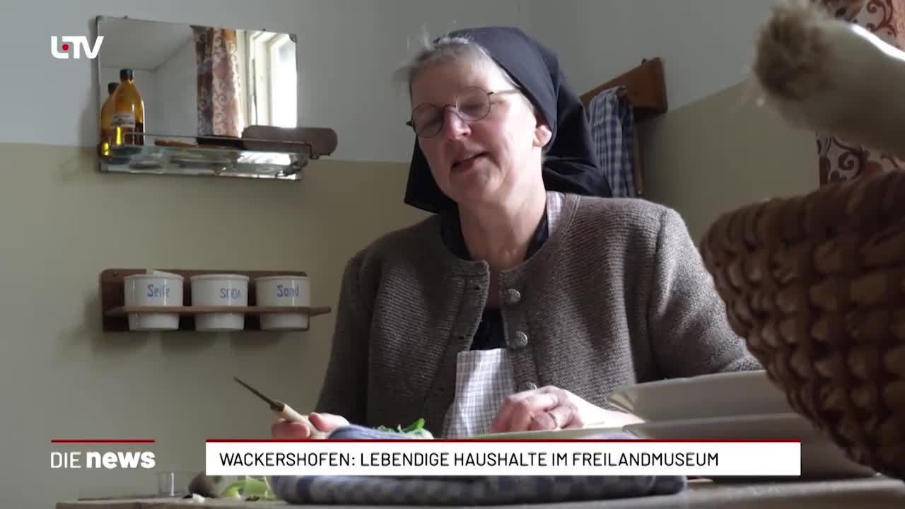 Wackershofen belebt Geschichte im Freilandmuseum