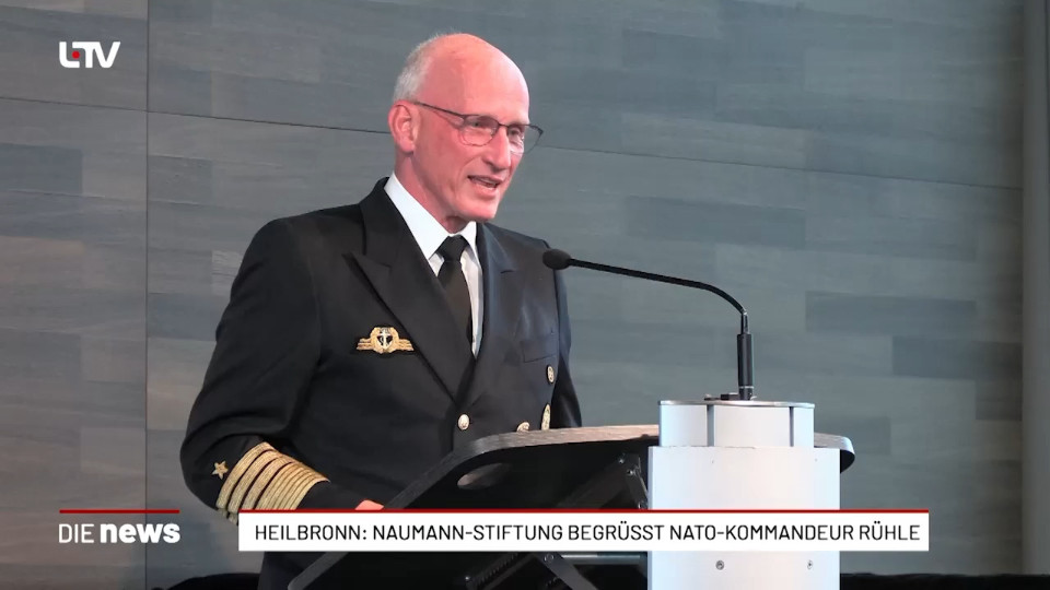 Heilbronn: Naumann-Stiftung begrüsst NATO-Kommandeur Rühle