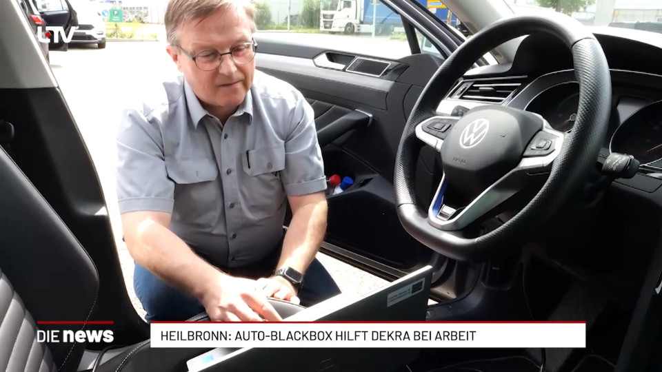 Heilbronn: Auto-Blackbox hilft Dekra bei der Arbeit
