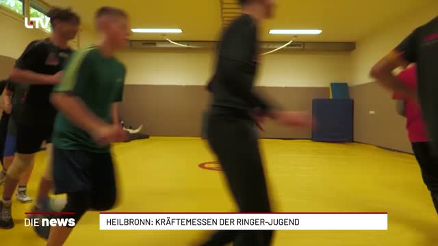 Heilbronn: Kräftemessen der Ringer-Jugend