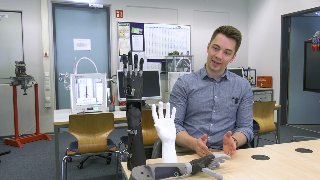 CampusTV - Handprothesen aus dem 3-D-Drucker
