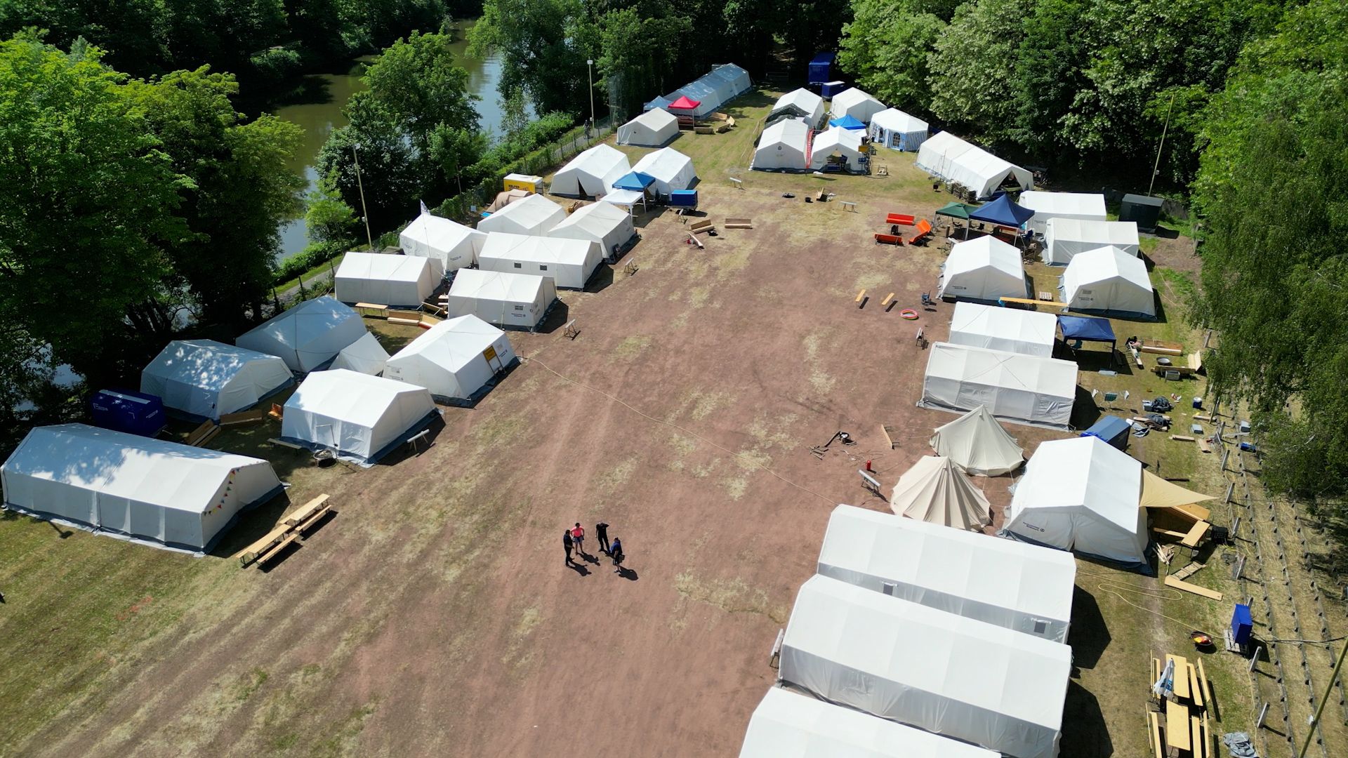 So geht Nachwuchsarbeit: 400 Kinder und Jugendliche beim THW Zeltlager in Bad Ems