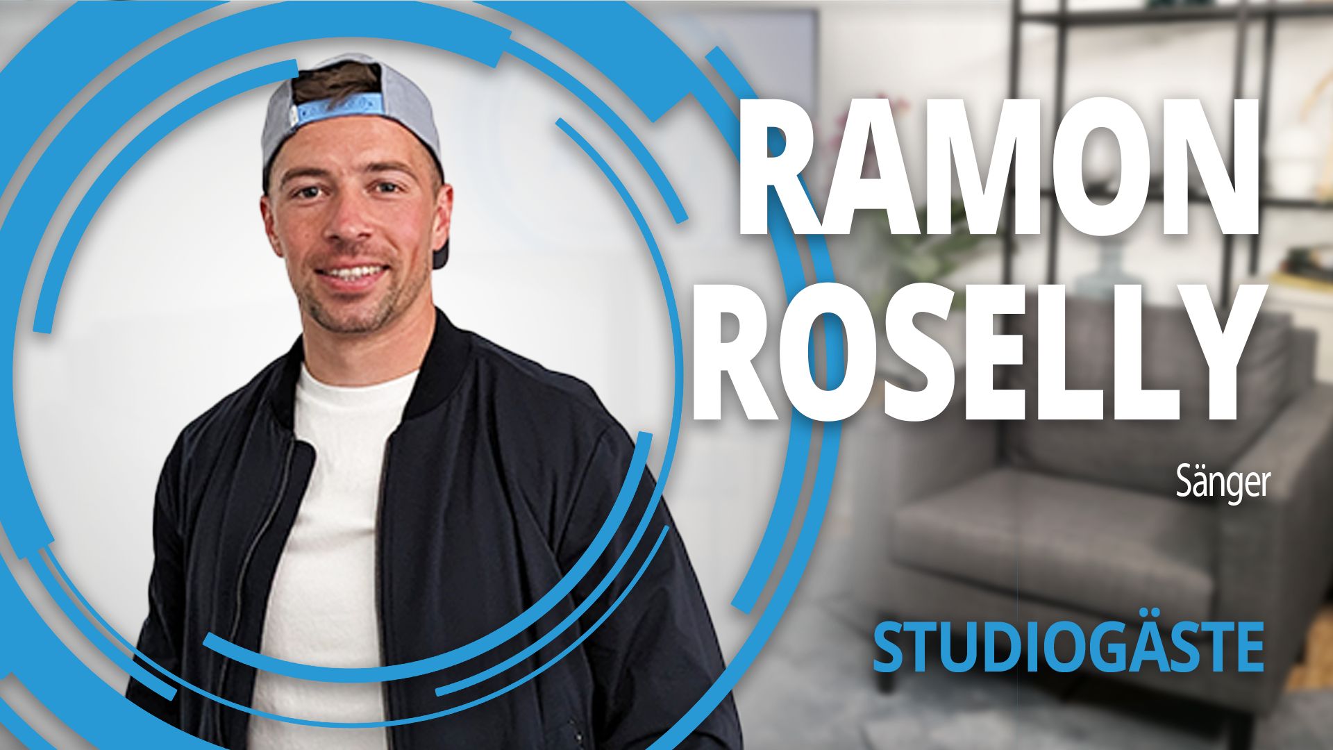 Superstar Ramon Roselly zu Gast im Studio
