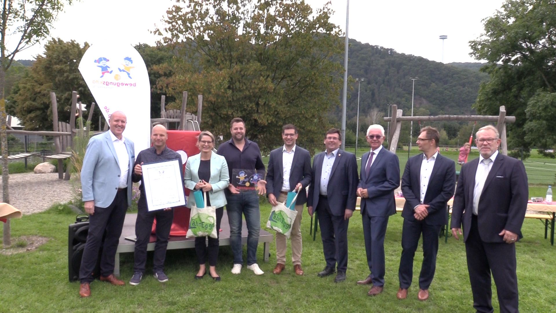 Glückwunsch: Kita LahnEggs in Lahnstein als landesweit 150.  Bewegungskita ausgezeichnet!
