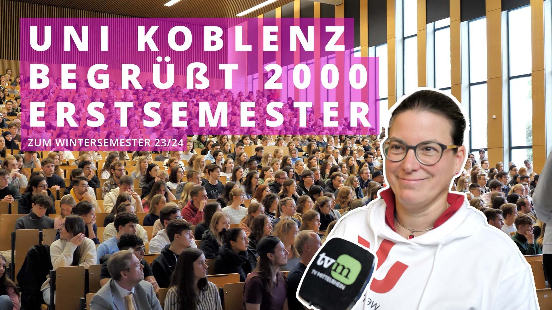 Universität Koblenz begrüßt über 2000 Erstsemester