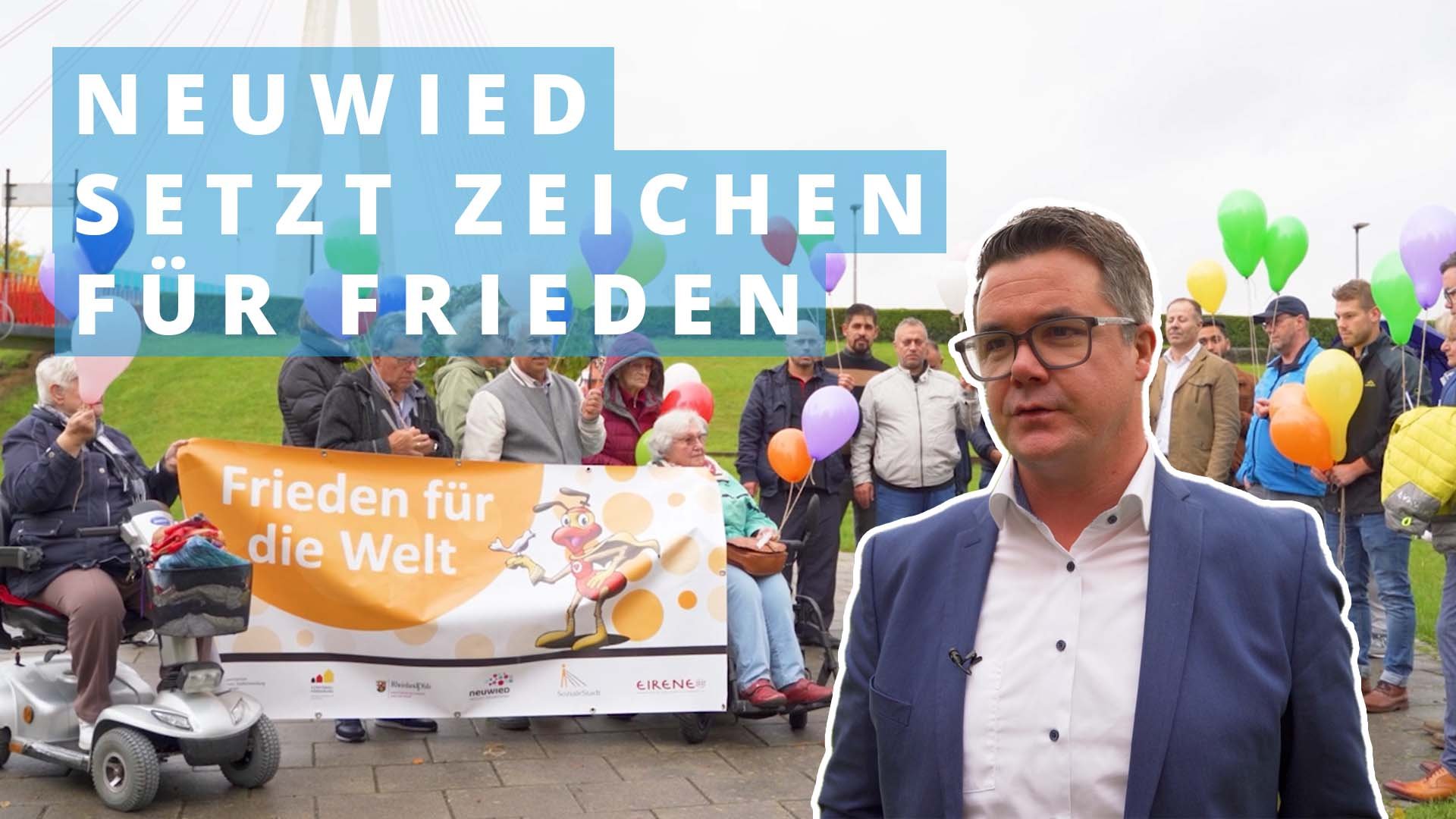 Neuwied setzt ein Zeichen für den Frieden