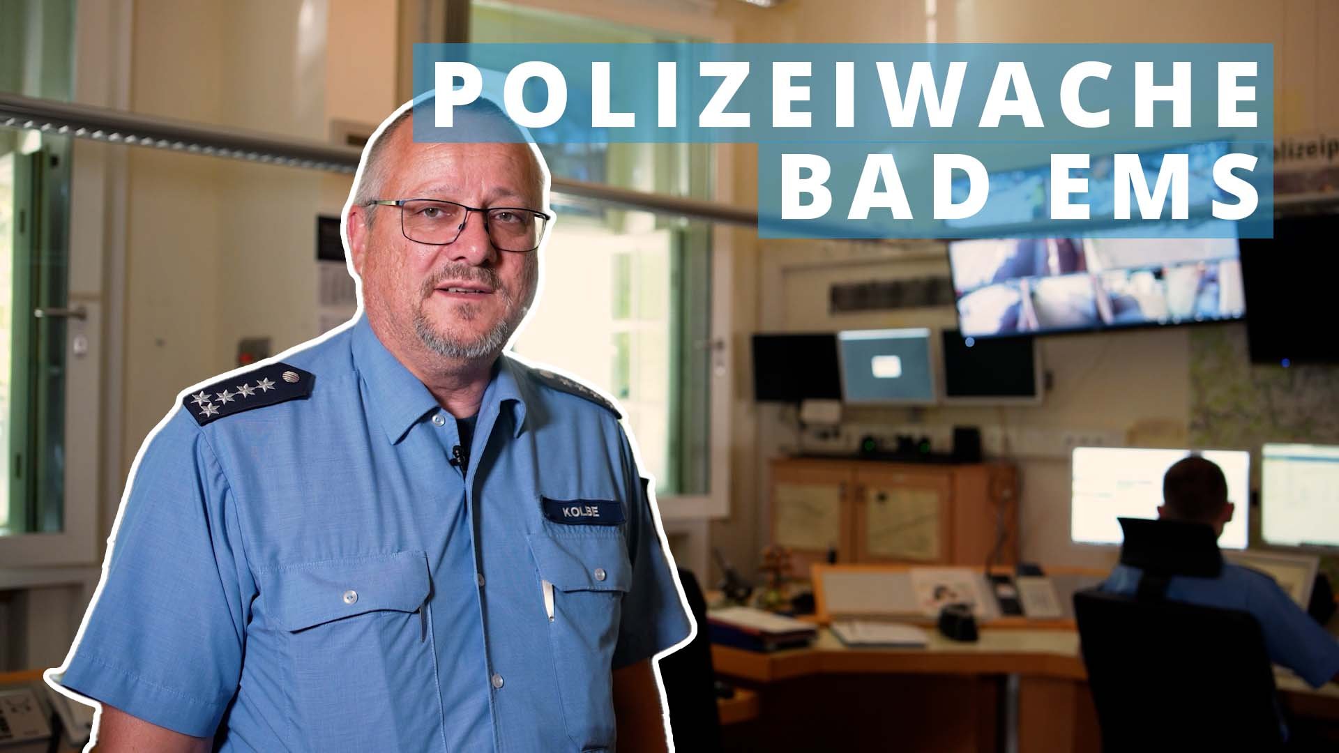 Polizeiwache Bad Ems: Eine der kleinsten Dienststellen mit viel Nähe zu den Bürgern