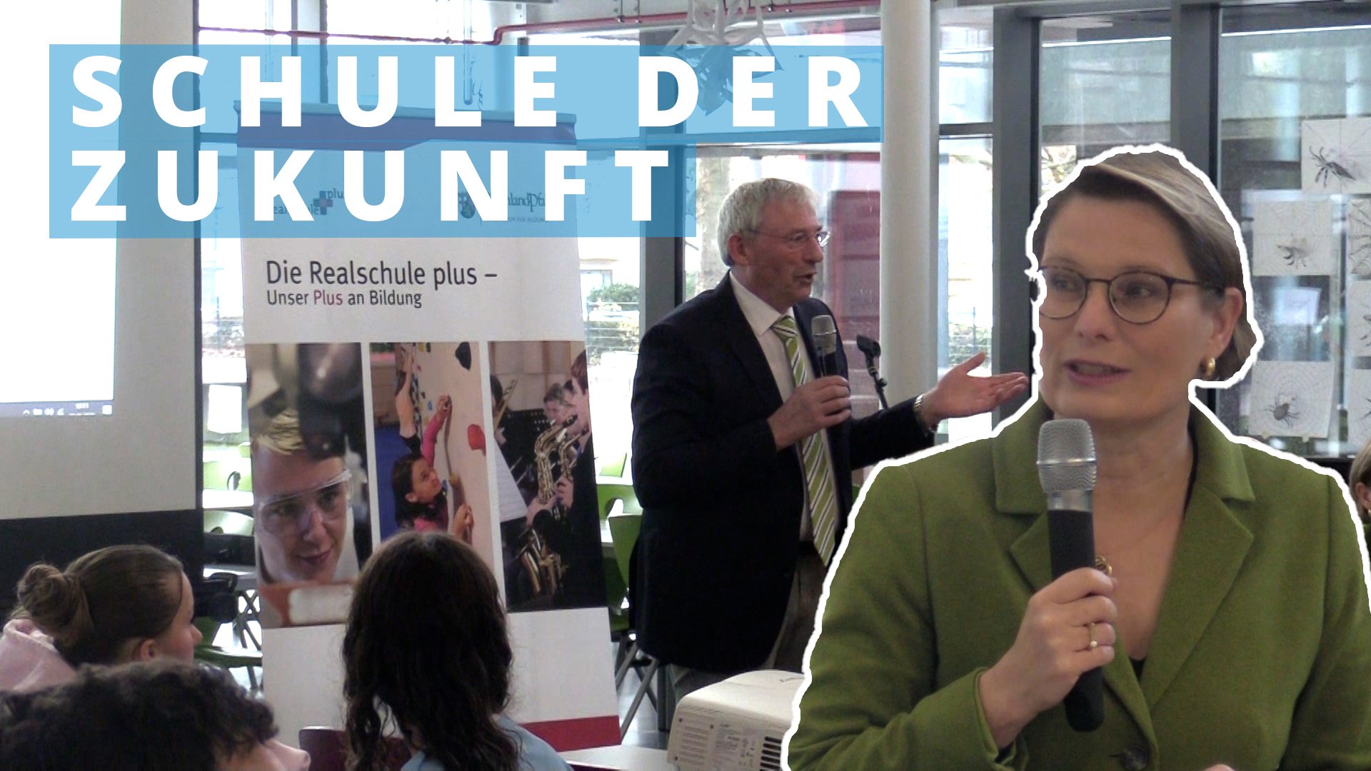 Schule der Zukunft: Bildungsministerin Stefanie Hubig besuchte die Realschule plus in Lahnstein