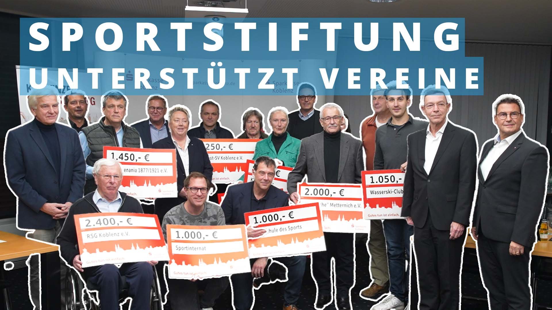 Koblenzer Sportstiftung fördert Leistungssport mit über 16.000 Euro