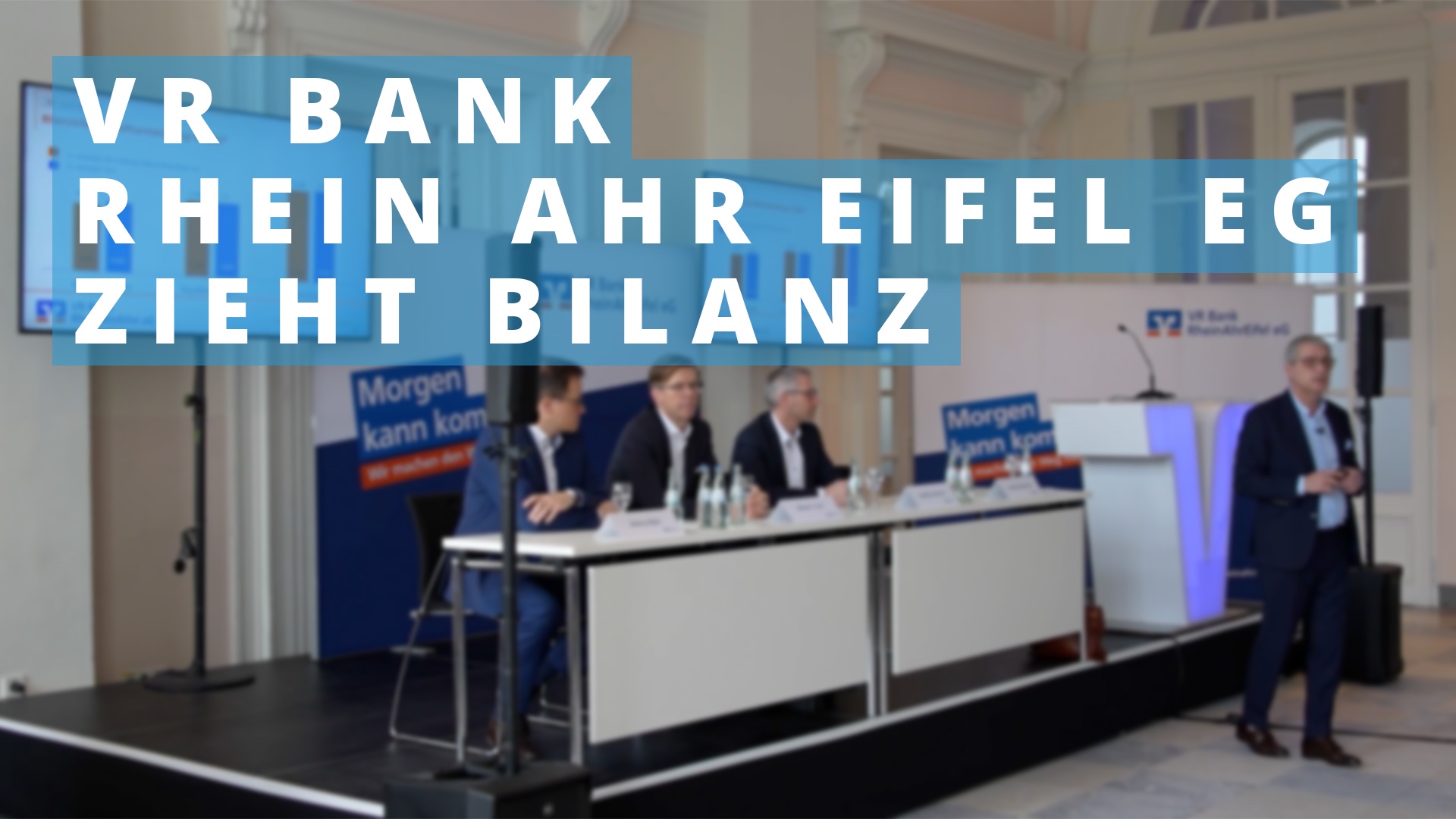VR Bank RheinAhrEifel zieht positive Bilanz - gut gerüstet in das Jahr 2024