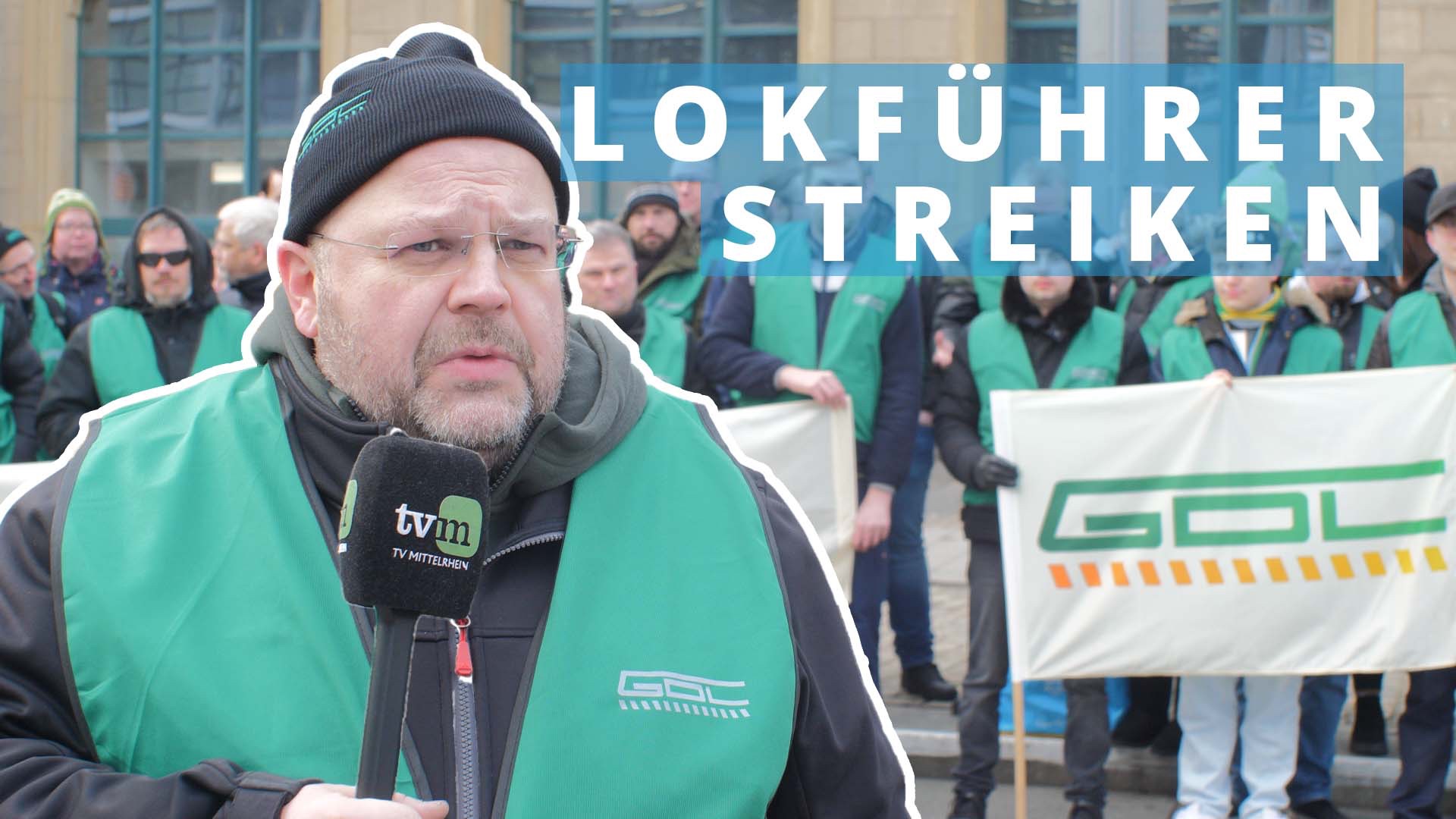 Lokführer-Streik: der Koblenzer Hauptbahnhof steht still 