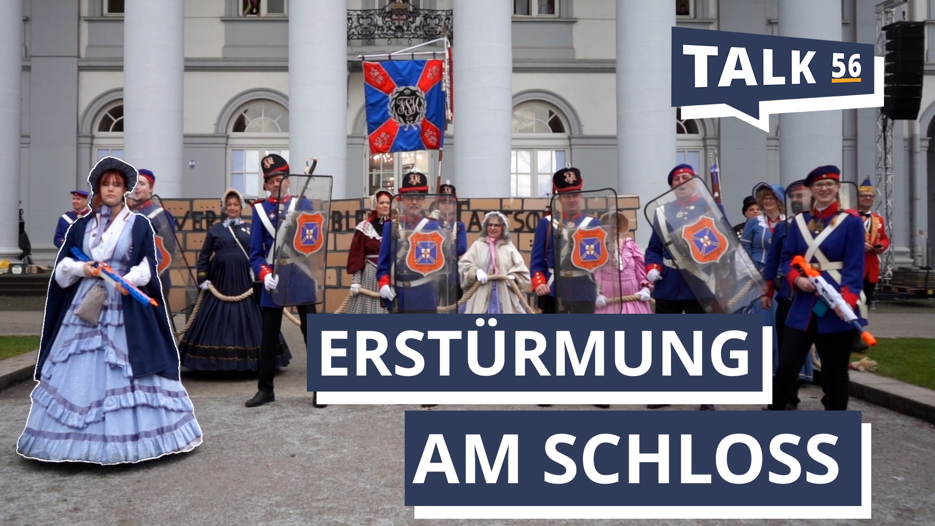 Erstürmung am Schloss Koblenz