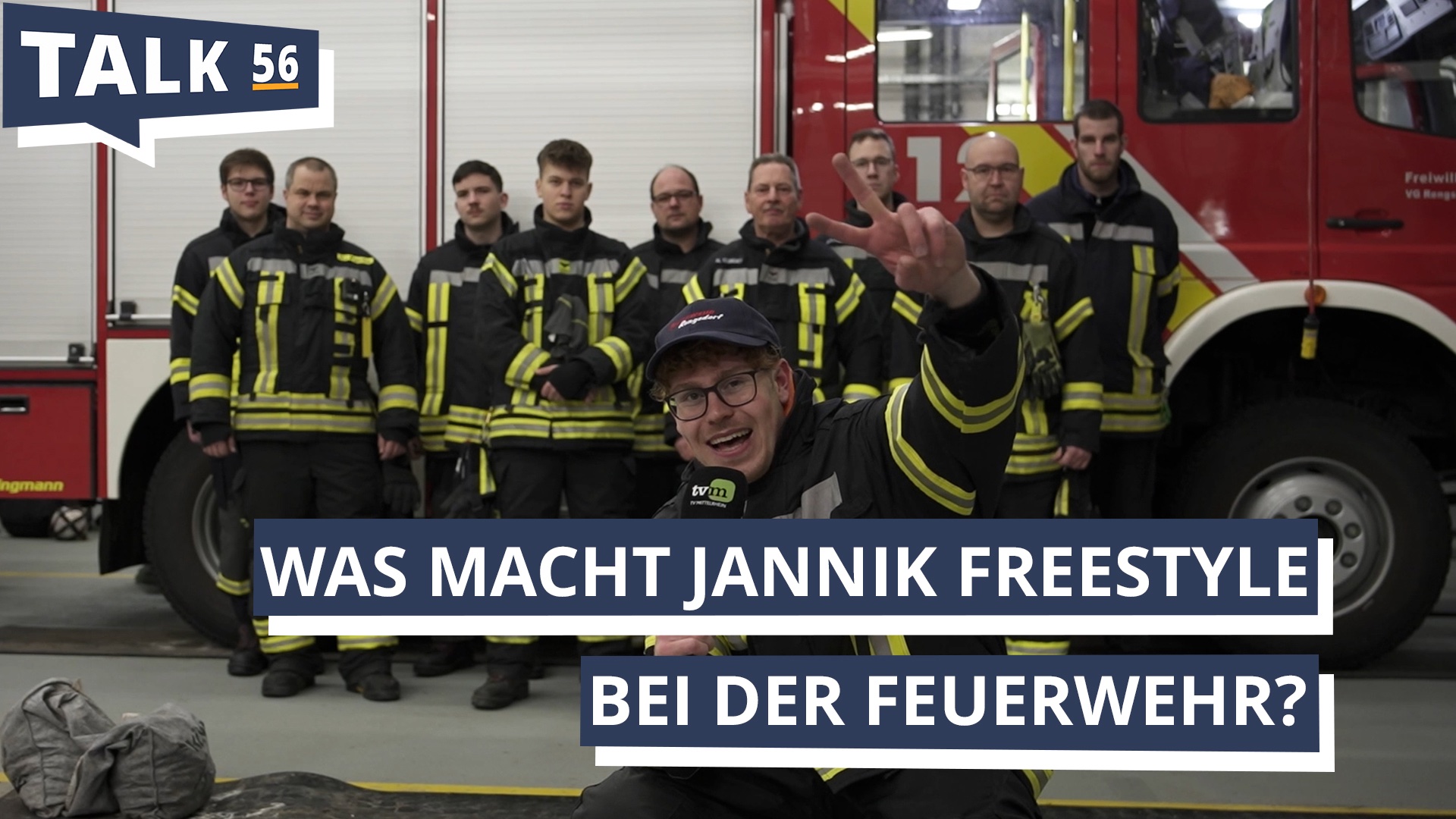 Was macht Jannik Freestyle bei der Feuerwehr?