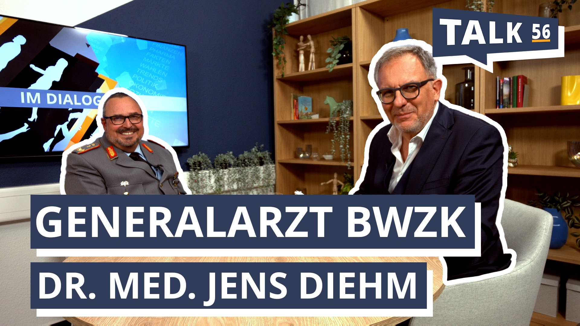 Im Dialog mit Dr. Jens Diehm, Generalarzt des Bundeswehrzentralkrankenhauses