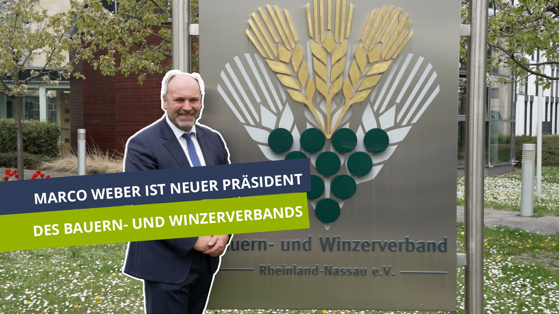 Marco Weber ist neuer Präsident des Bauern- und Winzerverbands