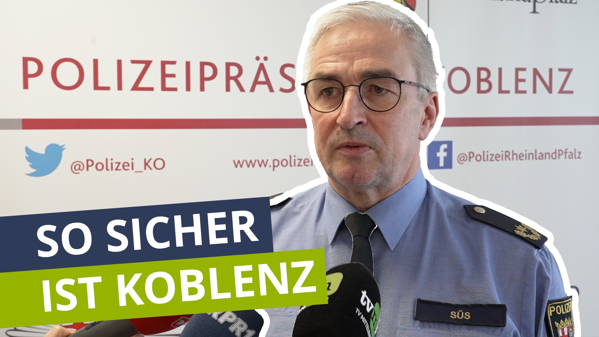 Sicherheit am Eck: So sicher ist Koblenz!