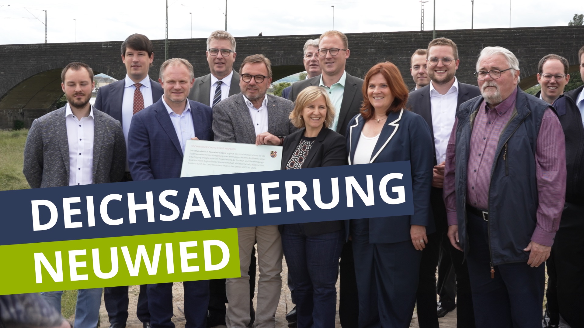 Hochwasserschutz: Neuwieder Deichsanierung abgeschlossen