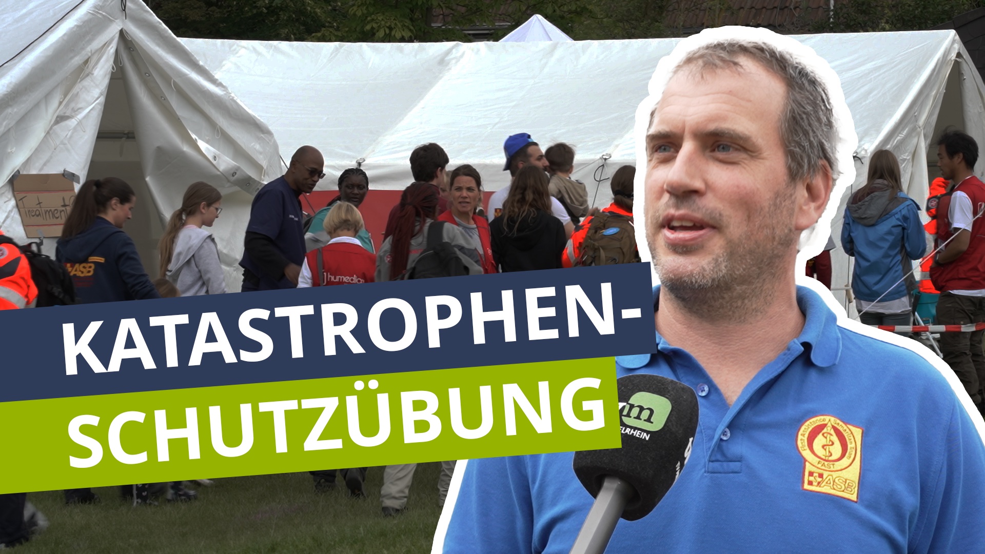 Schweres Erdbeben: Emergency Medical Teams proben für Ernstfall