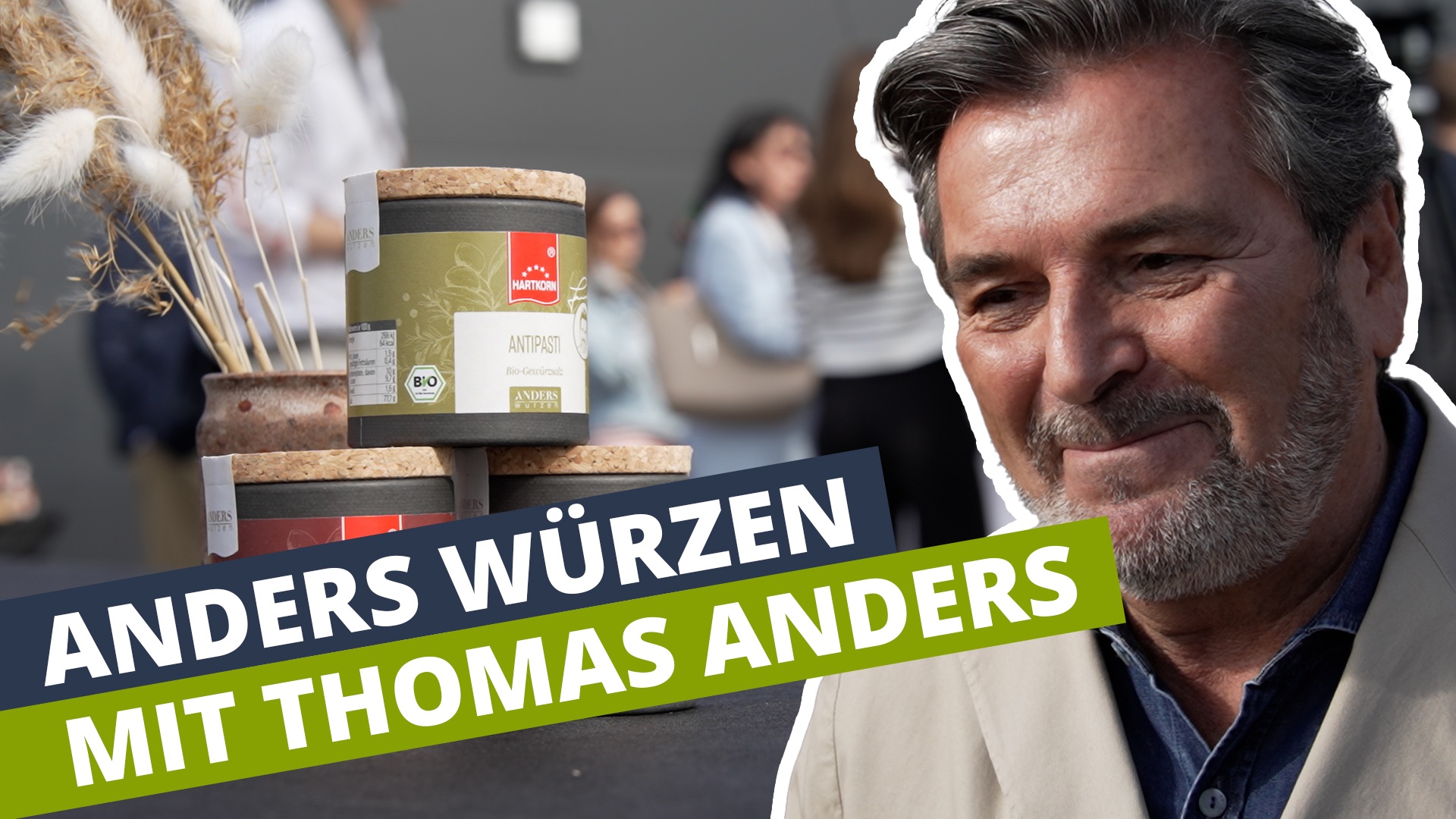 Thomas Anders präsentiert neue Gewürzproduktlinie "Anders Würzen"