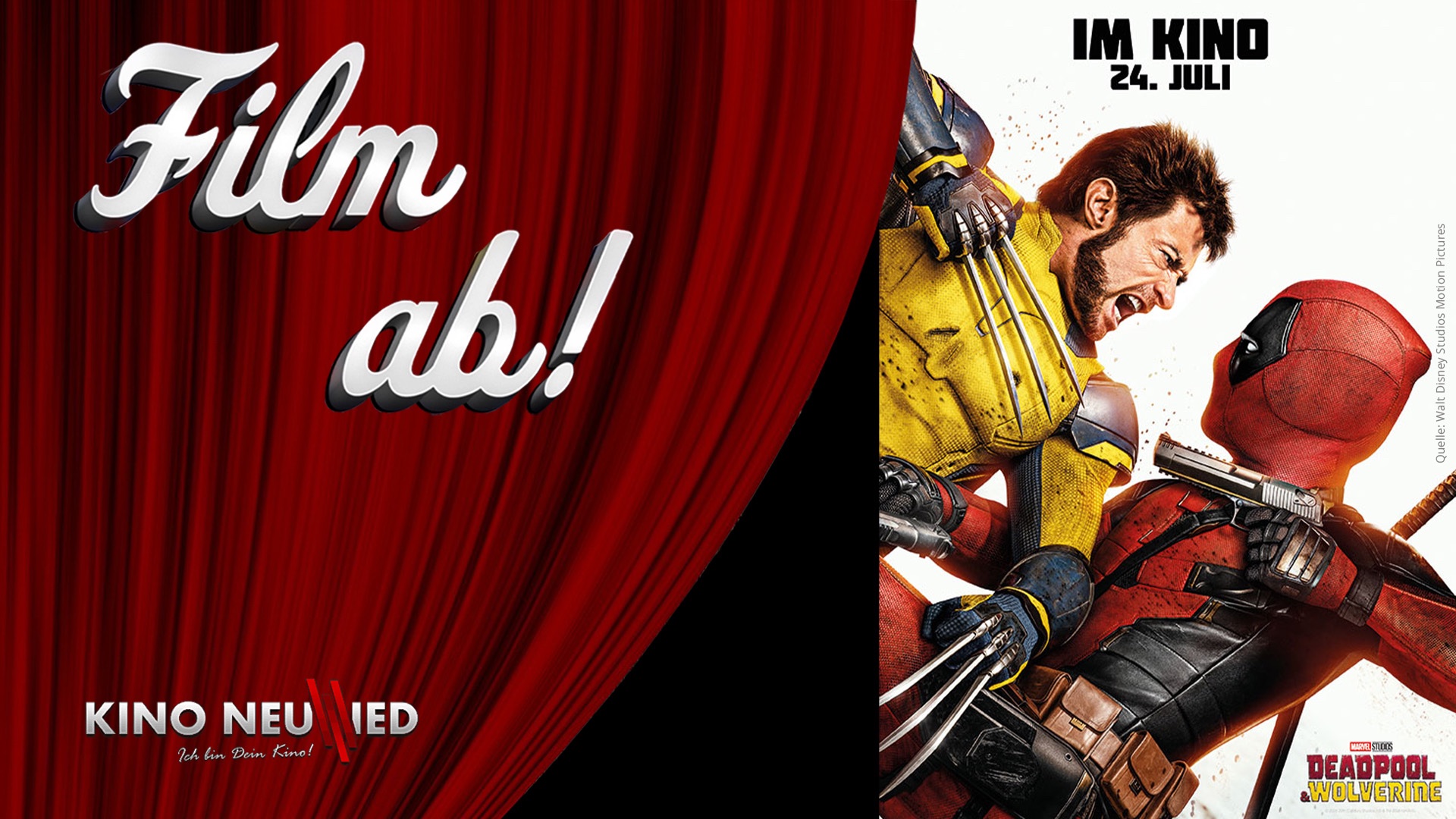 DAS Crossover des Jahres?! Deadpool & Wolverine - Film ab! das Kinomagazin