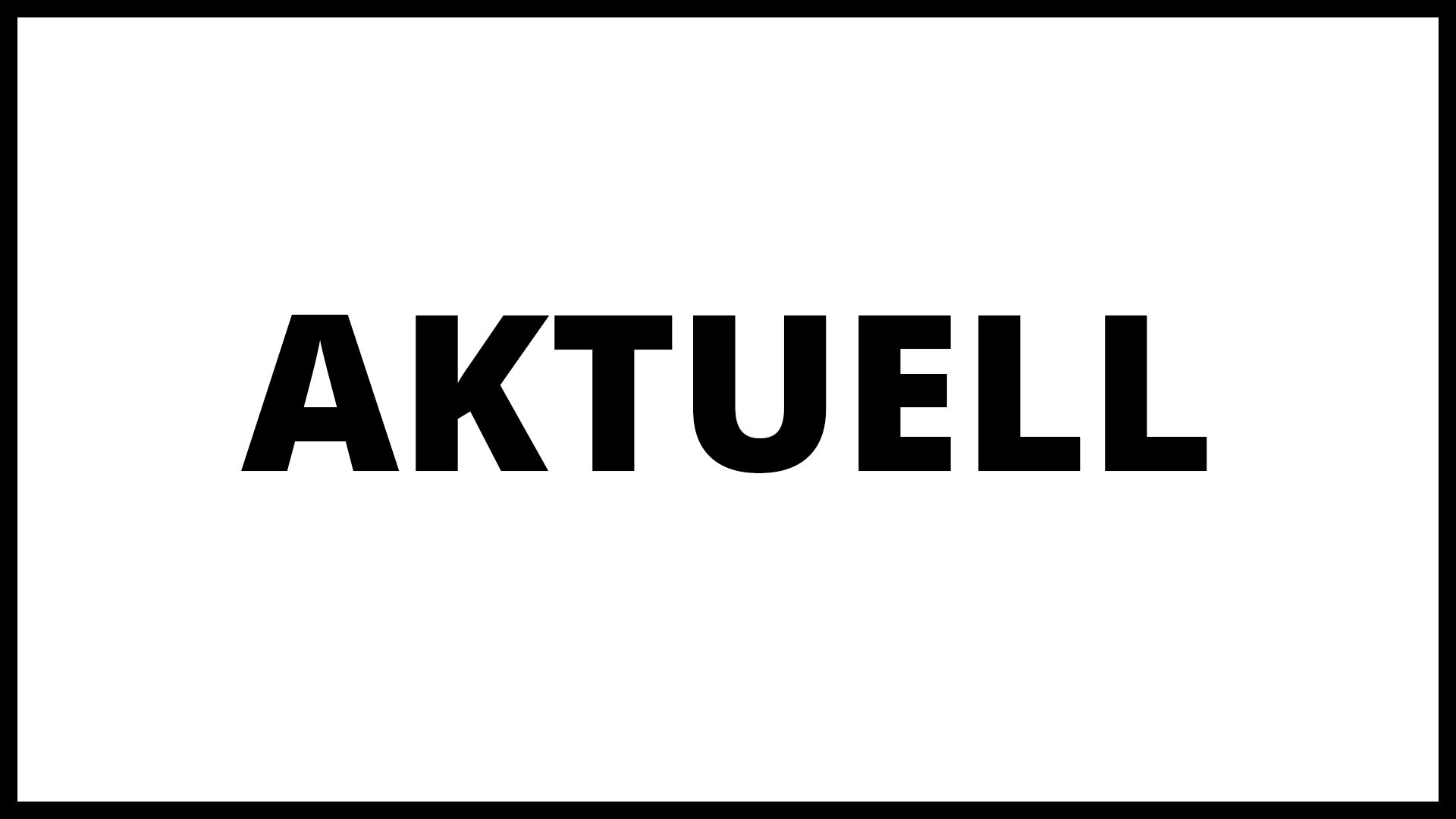 Aktuell