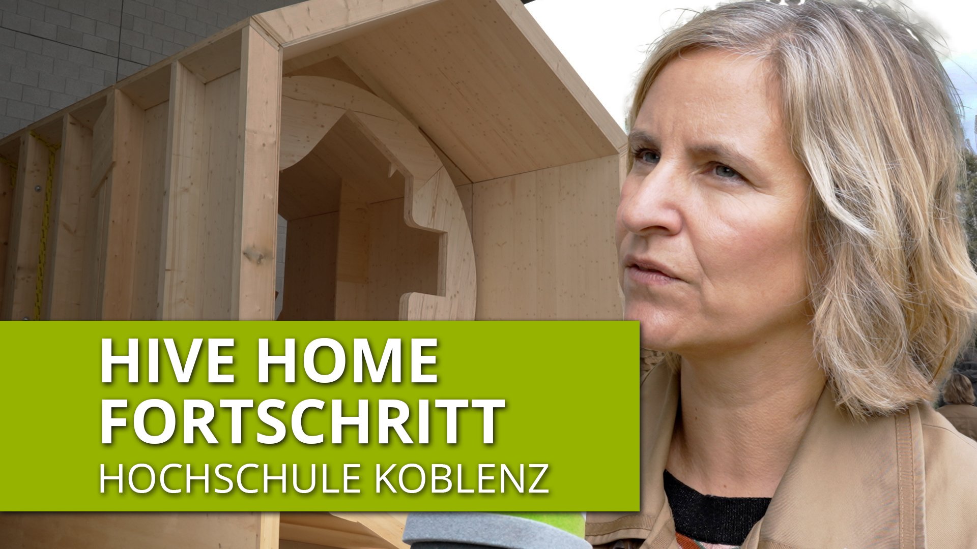 Hochschule Koblenz präsentiert HIVE HOME Fortschritte - Wann kommt das erste Haus der Zukunft nach Koblenz?    