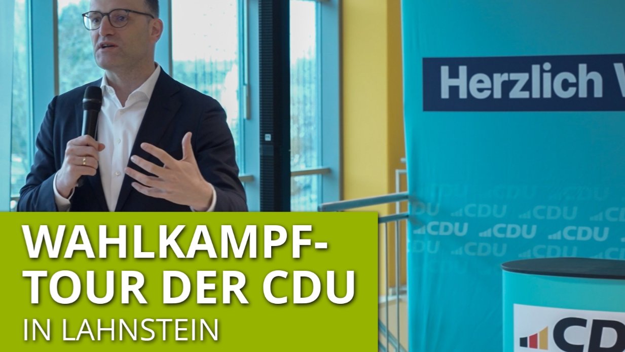 Jens Spahn zu Gast beim CDU-Wirtschaftsdialog in Lahnstein