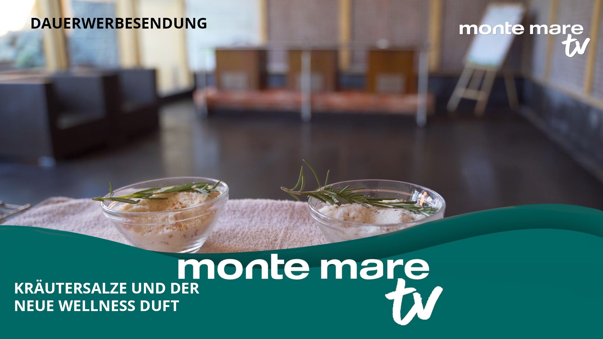 Dauerwerbesendung I Wohlfühlen mit Salz, Kräutern & Ylang Ylang 