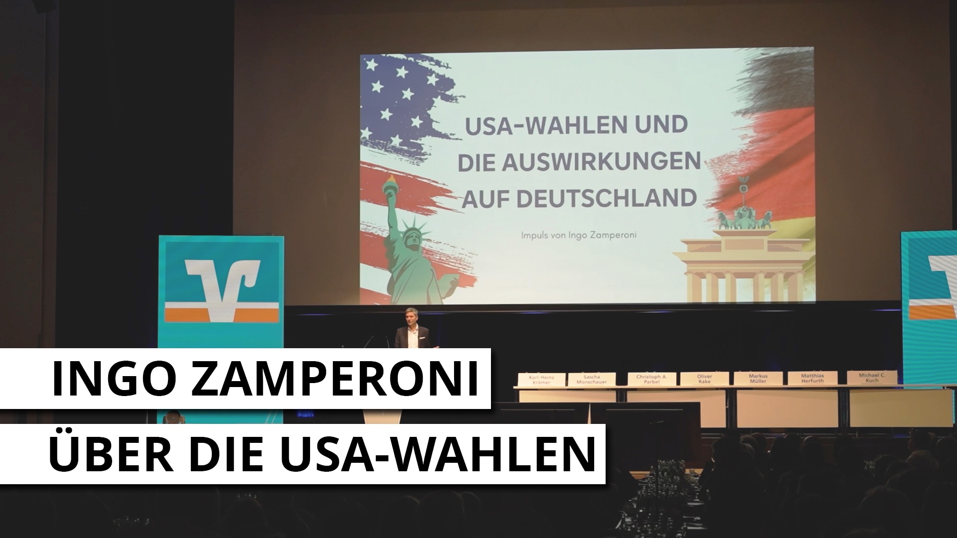 Starke Zahlen & starke Worte: VR Bank begeistert bei Vertreterversammlung mit Ingo Zamperoni