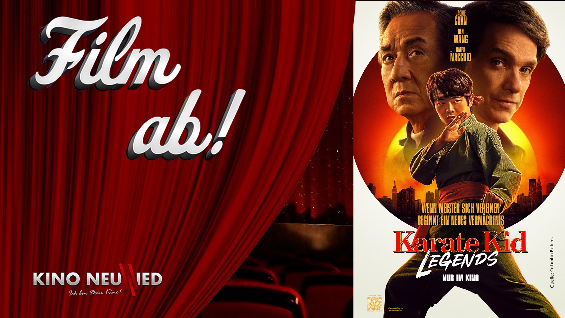 Film ab für "Karate Kid - Legends"