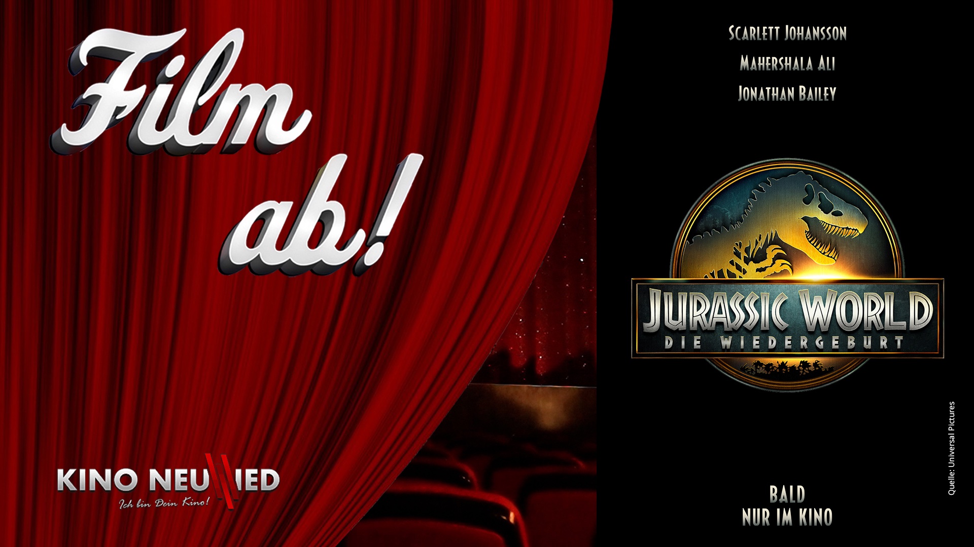 Film ab! - Jurassic World: Die Wiedergeburt