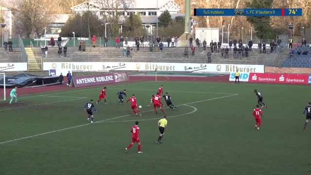 Leidenschaftliche TuS bringt das Stadion Oberwerth gegen Kaiserslautern zum Beben