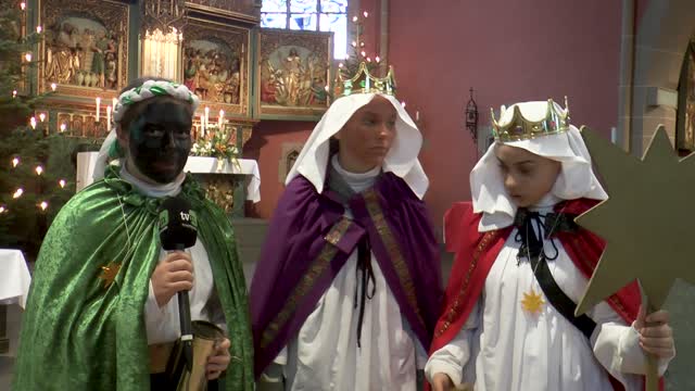 Mit den Heiligen Drei Königen unterwegs in Rhens