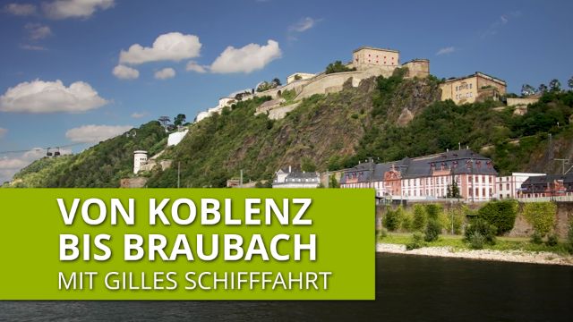 Panoramarundfahrt mit dem Schiff: Burgen-Schlössertour