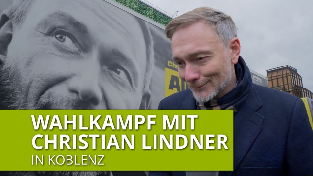 Christian Lindner zu Gast in Koblenz