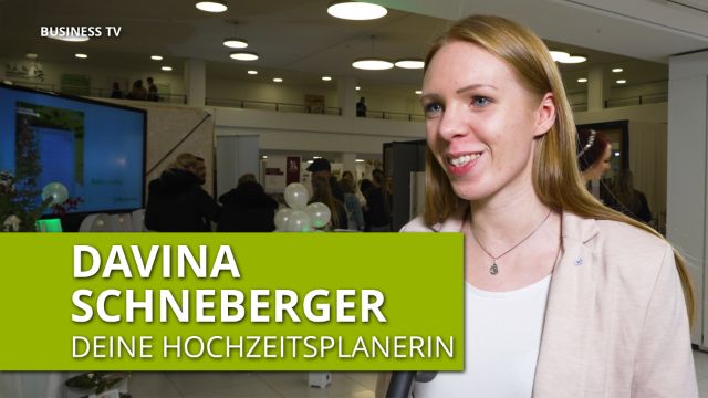 Business TV I Hochzeitsplanung leicht gemacht mit Davina Schneberger