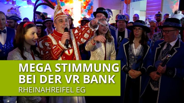 Weiberfastnacht bei der VR Bank RheinAhrEifel eG