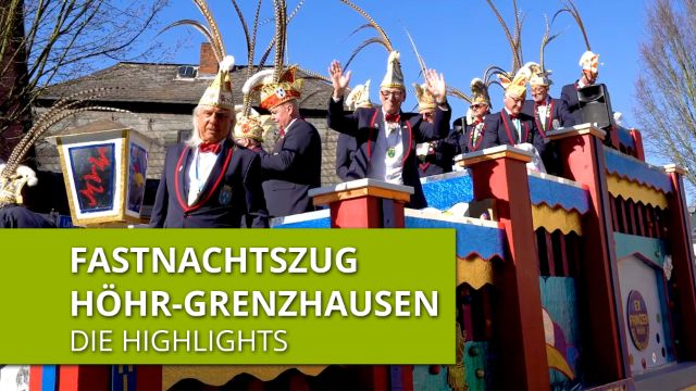 Der Fastnachtszug in Höhr-Grenzhausen 2025 - Die Highlights