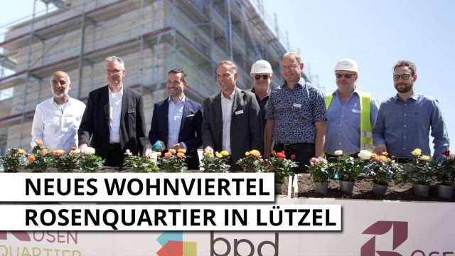 Neuer Wohnraum in Koblenz - Das Rosenquartier im Stadtteil Koblenz-Lützel