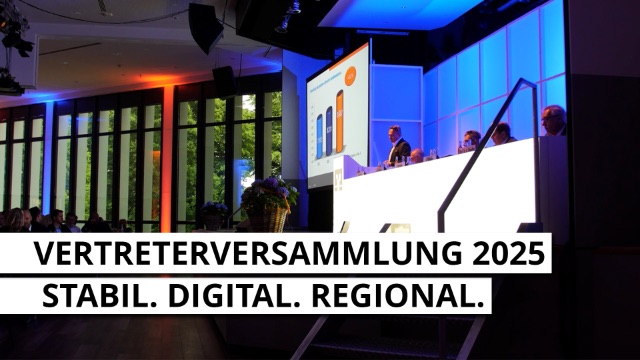 Starke Zahlen, klare Richtung - Vertreterversammlung der Westerwald Bank