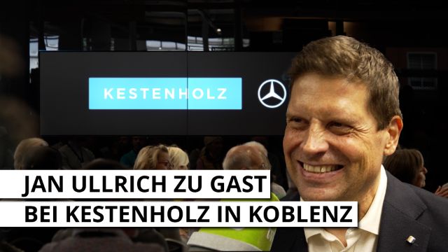Jan Ullrich zu Gast bei Kestenholz in Koblenz