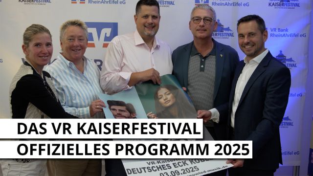Das VR Kaiserfestival - Offizielles Programm 2025