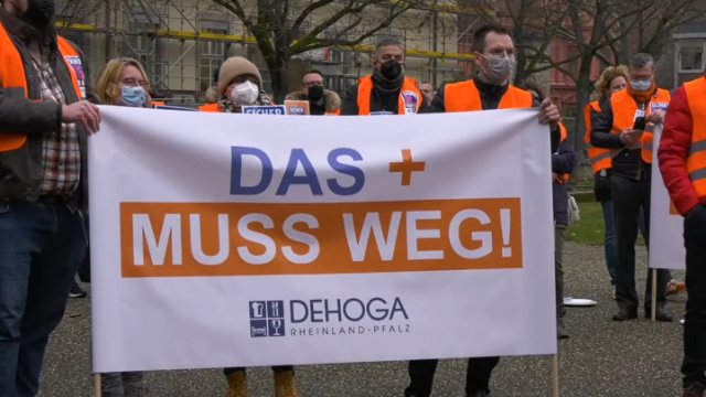 Gastronomen aus der Region bei DEHOGA-Protest dabei 