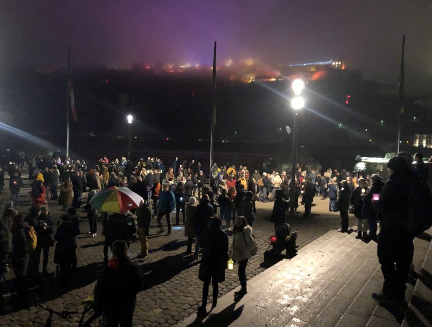 Erneut Demonstration gegen Corona-Maßnahmen in Koblenz Erneut Demonstration gegen Corona-Maßnahmen in Koblenz