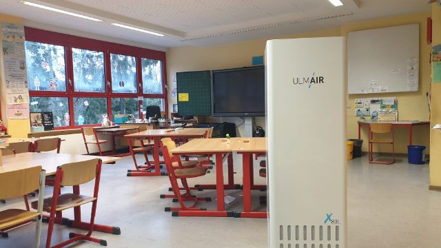 Luftreinigungsgeräte für die Bassenheimer Grundschule